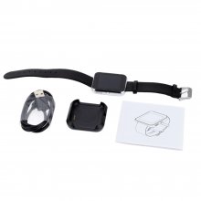 Zeblaze Rover Smart Watch Toughened OGS Panel MTK2501 BT Premium Leather Strap Silver