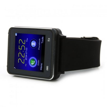 Iradish I7 Smart Bluetooth Watch Touch Screen for Android Devices 1.54 Inch - Black
