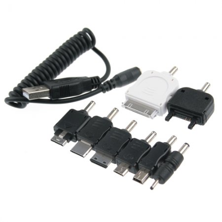 USB Power Station External Lithium-ion Battery Pack 5000mAh 2 USB Ports White