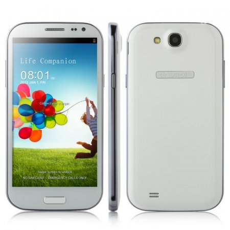 Feiteng H9500 S4 Smartphone Android 4.2 MTK6582 5.0 Inch HD Gorilla Glass OTG- White