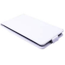 Leather Flip Cover Case Protect Case for Elephone G7 Smartphone White