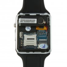 ZGPAX S79 Smart Watch Phone 1.54 Inch Touch Screen Bluetooth Camera FM Black