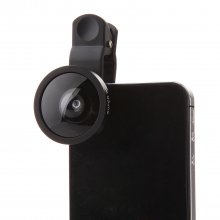 OD-005 Super Wide 0.4X Detachable Lens for Digital Camera & Smartphone Black