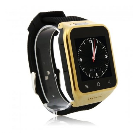 ZGPAX S8 Watch Phone Android 4.4 MTK6572W Dual Core 1.54 Inch 3G 512MB 8GB GPS Golden