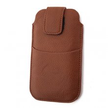 Portable H Style Insert Belt Leather Case Cover for Samsung Galaxy S4 I9300