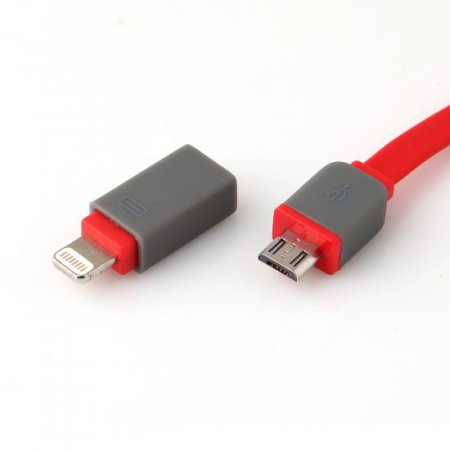 4.7 Inch Two-in-one Portable Data Cable Charge Line Random Color