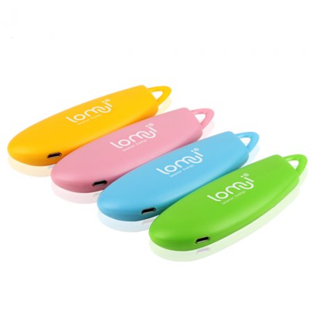 Lomui L260 2600mAh Cute Fish Pattern Power Bank for Smartphones Tablet PC PSP MP4