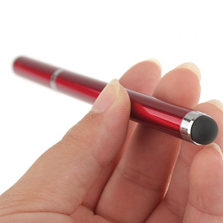 2 in 1 Touch Screen Stylus Ball Point Pen 12cm Long