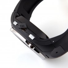 ZGPAX MQ998 Watch Phone Quad Band Single SIM Card 1.5 Inch Bluetooth FM Camera Black