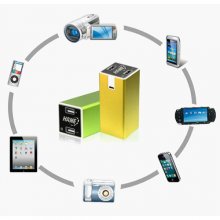 HAME P6 10400mAh Dual USB Output Power Charger Power Bank 2 Color