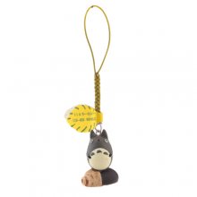 Vivid Totoro Style Resin Cellphone Pendant with Green Strap