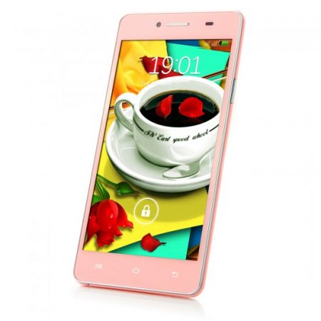 Tengda P819 Smartphone Android 4.0 SC6825 Dual Core Dual SIM Card 5.0 Inch - Pink