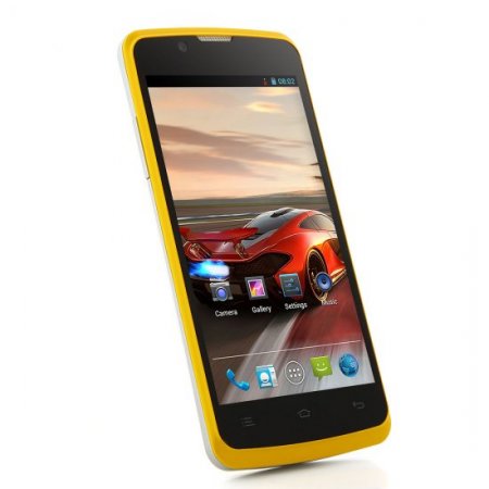 ZOPO ZP590 Smartphone Android 4.4 MTK6582 3G GPS 4.5 Inch QHD Screen- Yellow