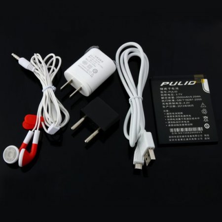 Pulid F17 Smartphone 2G 32GB 5.0 Inch HD IPS Screen MTK6589T Android 4.2 3G- Black