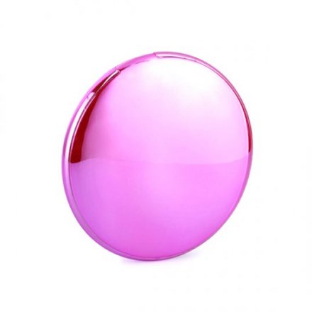 Fashion Lady Cosmetic Mirror 7000mAh USB External Power Bank for Smartphones Rosy