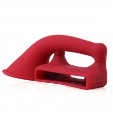 Cute Portable Silicone Horn Stand Amplifier Speaker For Apple iPhone 5