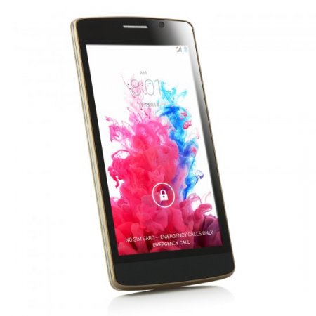 G3+ Smartphone Android 4.2 MTK6572W Dual Core 5.0 Inch 3G Smart Wake Up Golden