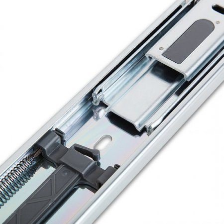 10-20 Inch Easy Glide Cabinet Ball Bearing Drawer Slider Bottom Mount Cabinet Hardware