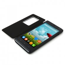 S-view Flip Cover + Silicone Case + 16GB TF Card Class 4 for ThL 5000 Smartphone Black