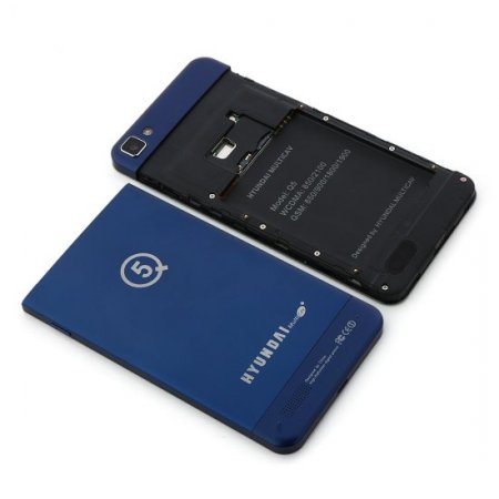 HYUNDAI Q5C Smartphone MTK6582 Android 4.2 5.0 Inch 1GB 4GB Gesture Sensing OTG Blue