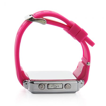 Brand New Smart Bluetooth Watch 1.6 Inch with Call SMS Sync Function for Android iOS Phone- Rose