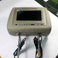 7 inch automobile headrest DVD Player support MPEG4 Format