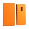 Cool Cross Pattern Leather Flip Case Built-in Magnetic for ONEPLUS 2 Smartphone Orange