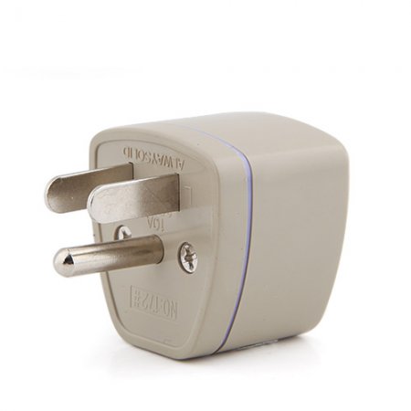 USA Plug Adapter Travel Adapter Grey