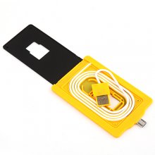 Portable Card Type Micro USB Data Cable for Cell Phones Tablet PC