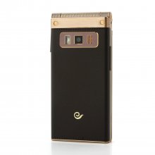 OTIUM W2014 Flip Phone Dual Touch Screen Android 4.2 MTK6572 GPS 3.0 Inch- Gold