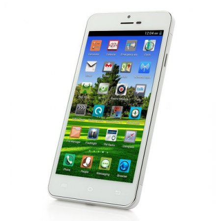 Tengda X3SW Smartphone Android 4.2 MTK6582 Quad Core 5.0 Inch QHD Screen OTG Silver