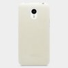 Original Leather Protective Back Cover Case for MEIZU m1 note Smartphone White