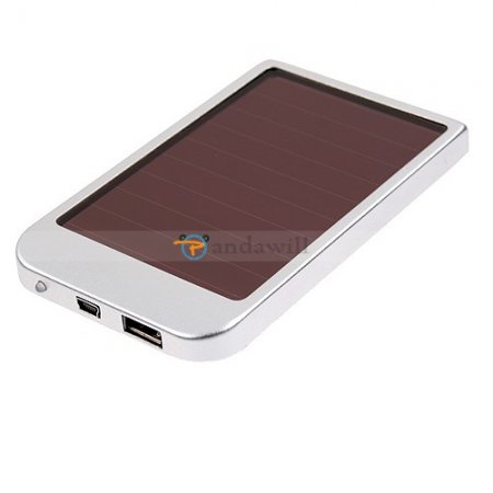 P1100F Solar Mobile Charger Bulit-in1500Amh Lithium Battery White Color