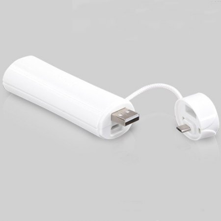 YooBao YB-6103 Elfin 2600mAh Mobile Power Bank for Mobile Phone White