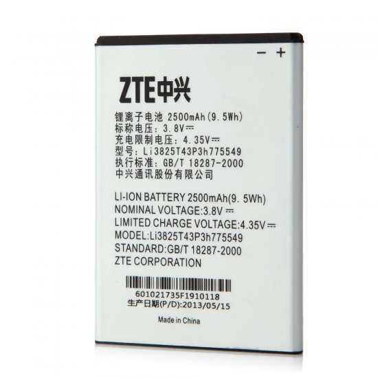 Original Battery for ZTE V987 Smart Phone 5.0 Inch
