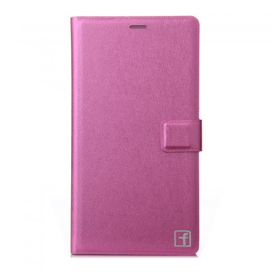 Fashion Leather Flip Cover Stand Case for MEIZU MX4 Pro Smartphone Rose