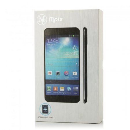 T6S Smartphone Android 4.4 MTK6582 3G NFC Finger Scanner 5.5 Inch HD Screen- White