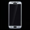 0.4mm Electroplating Tempered Glass Screen Protector for SAMSUNG S6 Edge White