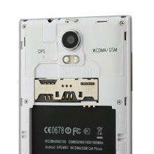 Tengda V3+ Smartphone Android 4.2 MTK6572W 4.7 Inch 3G GPS Smart Wake White