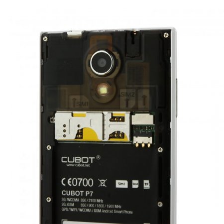 CUBOT P7 Smartphone MTK6582 5.0 Inch QHD IPS Screen Android 4.2 - White