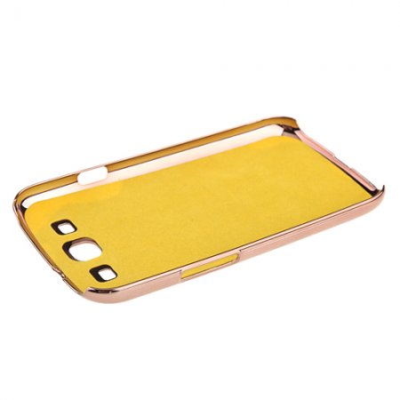 Stylish Durable Hard Plastic Protective Back Case Cover for Galaxy SIII lThin Electroplate