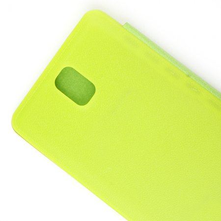 Portable Leather Flip Case Cover for Samsung Galaxy Note III Green