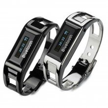 BW10 Fashion Stainless Bracelet Smart Bluetooth Watch for Mobile Phone 2 Colors