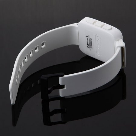 WeLoop Tommy 1.26" LCD Smart Watch w/ Bluetooth 4.0 Support Message Display -White