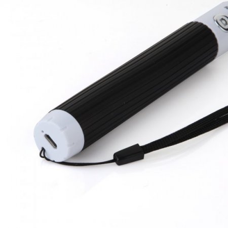 All-in-one Extendable Bluetooth Monopod One-click Photographic Selfie Stick Black