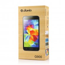 Doxio G900H Smartphone Android 4.2 MTK6572W 5.0 Inch 3G GPS Golden