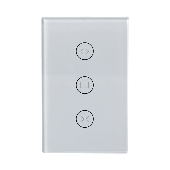 Tuya Smart Curtain Switch,WiFi Smart Switch,Scene linkage,Voice control,Works with Tmall Genie/Alexa/GoogleHome
