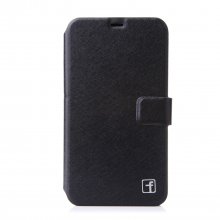 Fashion Flower Show Leather Stand Case Cover for MEIZU MX2 Smartphone Black