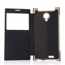 Original Protective Flip Cover Case For Doogee DG550 Smartphone Black