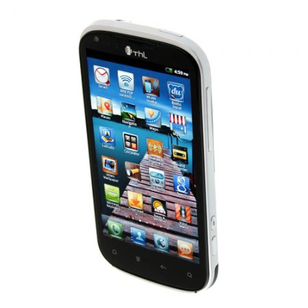 ThL V9 Smart Phone Android 4.0 OS MTK6575 1.0GHz 3G GPS WiFi 4.3 Inch QHD Screen- Black & Silver